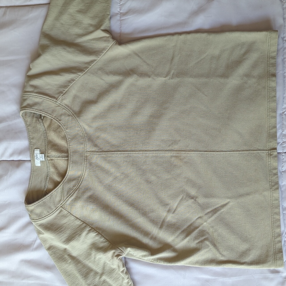 3/4 sleeve J Jill shirt, 100% cotton , small